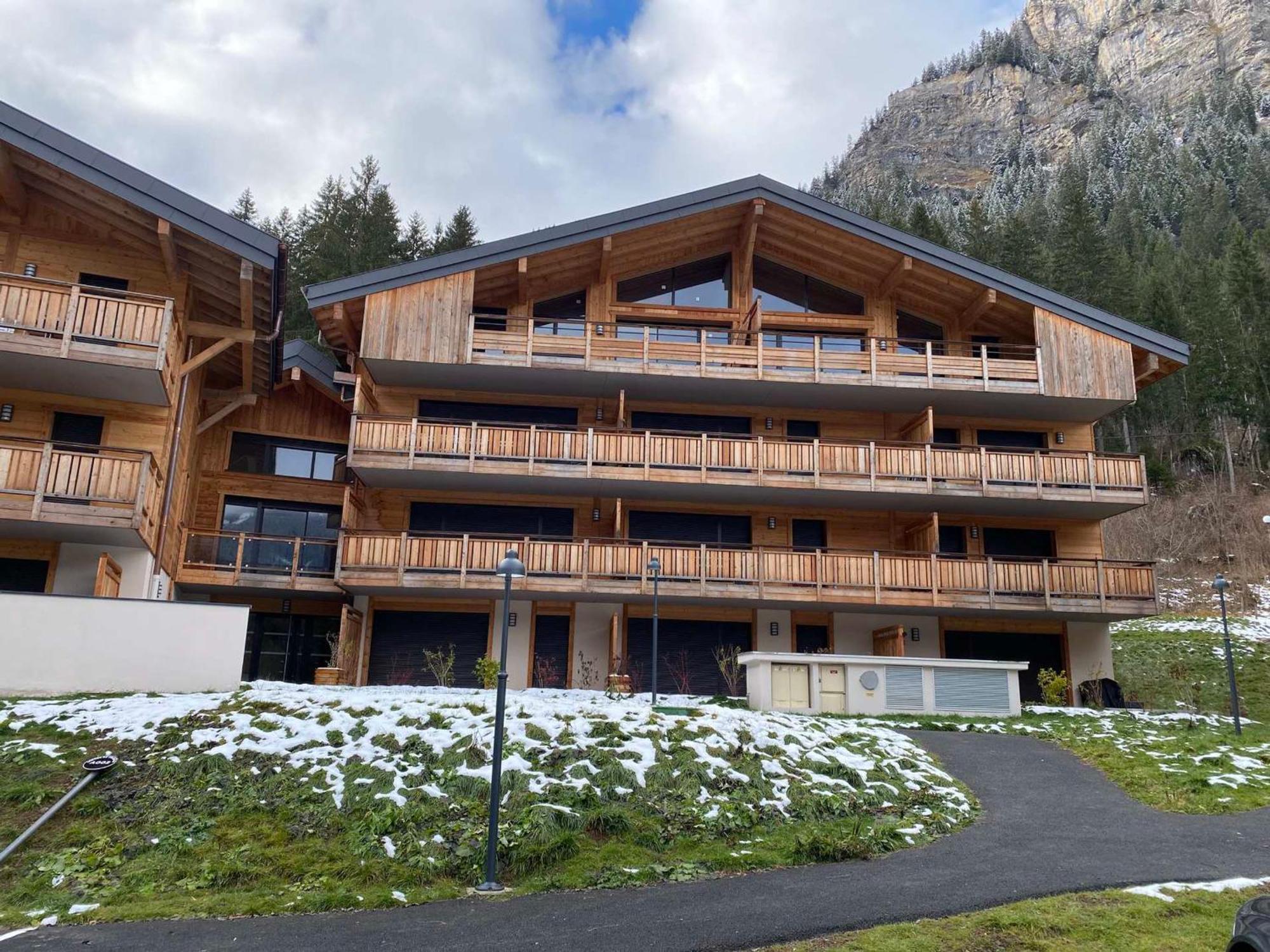 Lumineux Et Spacieux Appartement Contemporain Dans Une Residence Recente Et Paisible A Chatel - Fr-1-693-48 Екстериор снимка